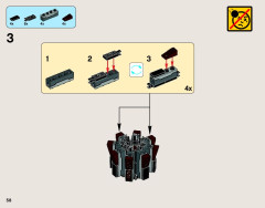 LEGO 70747 instructions page 58 – build guide