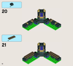 LEGO 70748 instructions page 12 – build guide