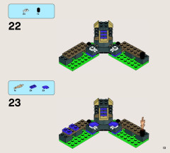 LEGO 70748 instructions page 13 – build guide