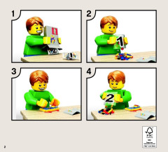 LEGO 70748 instructions page 2 – build guide