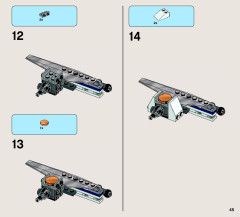 LEGO 70748 instructions page 45 – build guide
