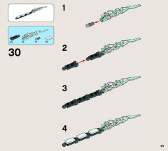 LEGO 70748 instructions page 53 – build guide