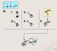 LEGO 70748 instructions page 61 – build guide
