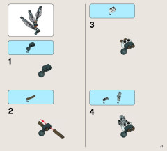LEGO 70748 instructions page 71 – build guide