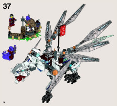 LEGO 70748 instructions page 78 – build guide
