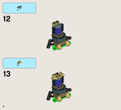 LEGO 70748 instructions page 8 – build guide