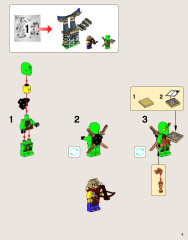 LEGO 70749 instructions page 3 – build guide