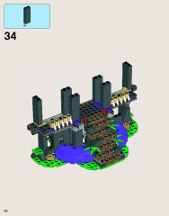 LEGO 70749 instructions page 40 – build guide