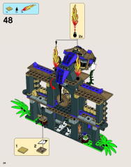 LEGO 70749 instructions page 64 – build guide