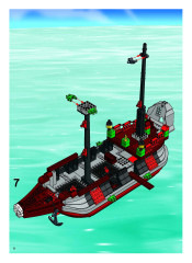 LEGO 7075 instructions page 8 – build guide