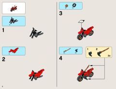 LEGO 70750 instructions page 4 – build guide