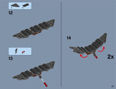LEGO 70751 instructions page 257 – build guide