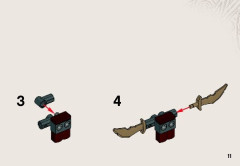 LEGO 70752 instructions page 11 – build guide