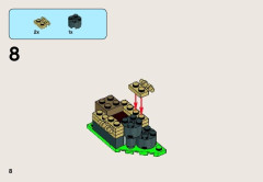 LEGO 70752 instructions page 8 – build guide