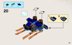 LEGO 70754 instructions page 23 – build guide