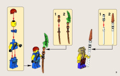 LEGO 70754 instructions page 3 – build guide