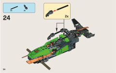 LEGO 70755 instructions page 34 – build guide