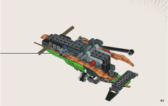 LEGO 70755 instructions page 43 – build guide