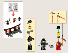 LEGO 70756 instructions page 3 – build guide