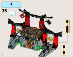 LEGO 70756 instructions page 42 – build guide
