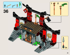 LEGO 70756 instructions page 43 – build guide