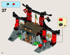 LEGO 70756 instructions page 44 – build guide
