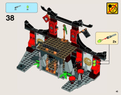 LEGO 70756 instructions page 45 – build guide