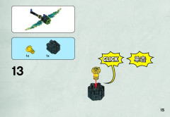 LEGO 70778 instructions page 15 – build guide