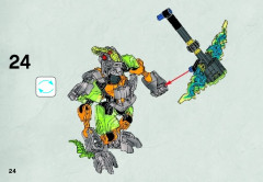 LEGO 70778 instructions page 24 – build guide