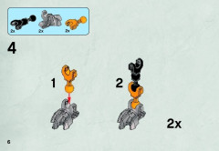 LEGO 70778 instructions page 6 – build guide