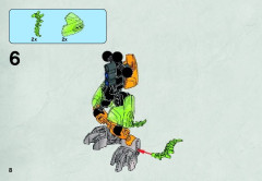 LEGO 70778 instructions page 8 – build guide