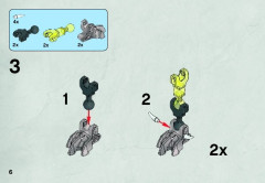 LEGO 70779 instructions page 6 – build guide