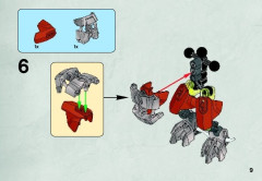 LEGO 70779 instructions page 9 – build guide