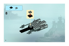 LEGO 7078 instructions page 8 – build guide