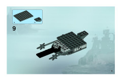 LEGO 7078 instructions page 9 – build guide