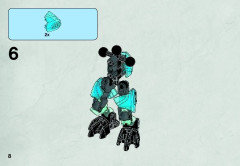 LEGO 70780 instructions page 8 – build guide