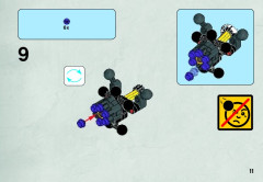 LEGO 70781 instructions page 11 – build guide