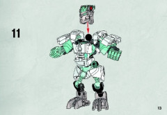 LEGO 70782 instructions page 13 – build guide