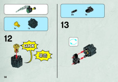 LEGO 70782 instructions page 14 – build guide