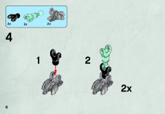 LEGO 70782 instructions page 6 – build guide
