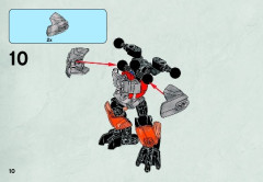 LEGO 70783 instructions page 10 – build guide