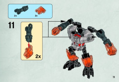 LEGO 70783 instructions page 11 – build guide