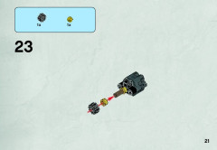 LEGO 70783 instructions page 21 – build guide