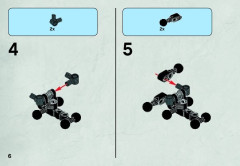 LEGO 70783 instructions page 6 – build guide