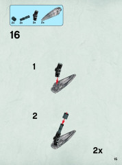 LEGO 70784 instructions page 15 – build guide