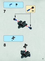 LEGO 70784 instructions page 9 – build guide