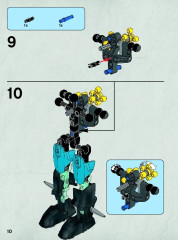 LEGO 70786 instructions page 10 – build guide