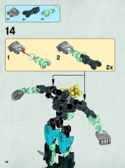 LEGO 70786 instructions page 14 – build guide