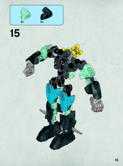 LEGO 70786 instructions page 15 – build guide