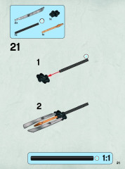 LEGO 70786 instructions page 21 – build guide